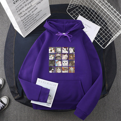 Damen Sweatshirt Tier-Motiv Eveloria