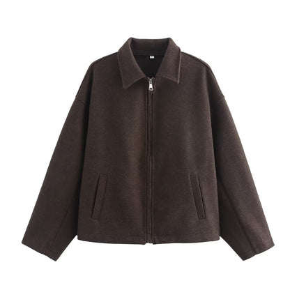 Damen Fleecejacke Weich Warm Reißverschluss Eveloria