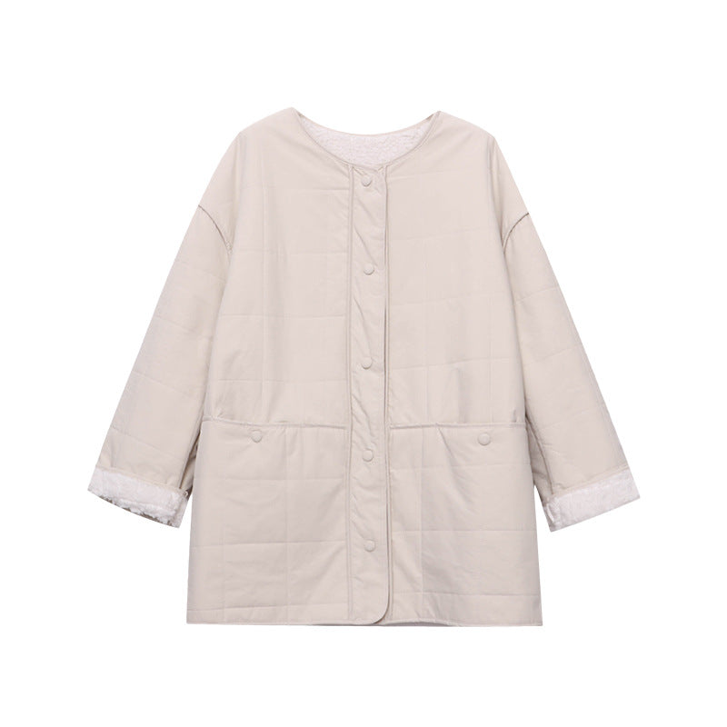 Damen Steppjacke Kuscheliges Innenfutter Praktische Taschen