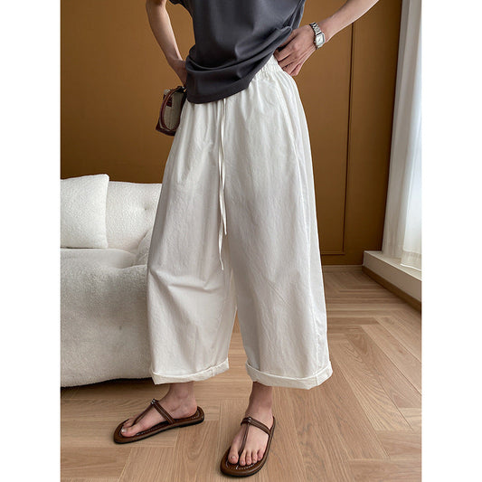 Damen Ärmelloses Oberteil V-Ausschnitt Leichtes Culottes Set - Eveloria