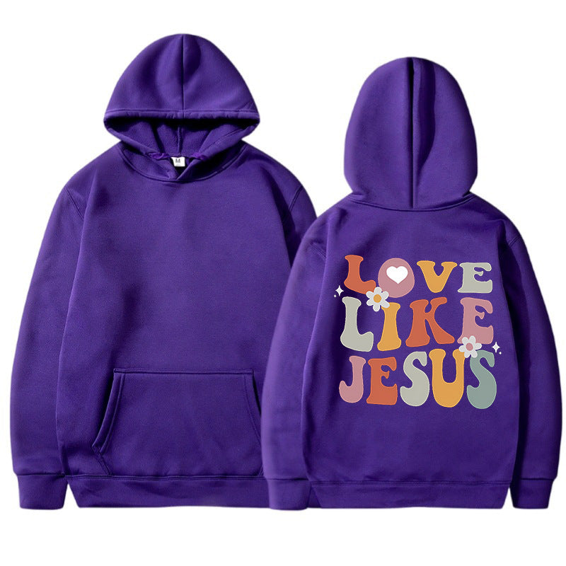 Damen Hoodie Mit Aufdruck Bequem