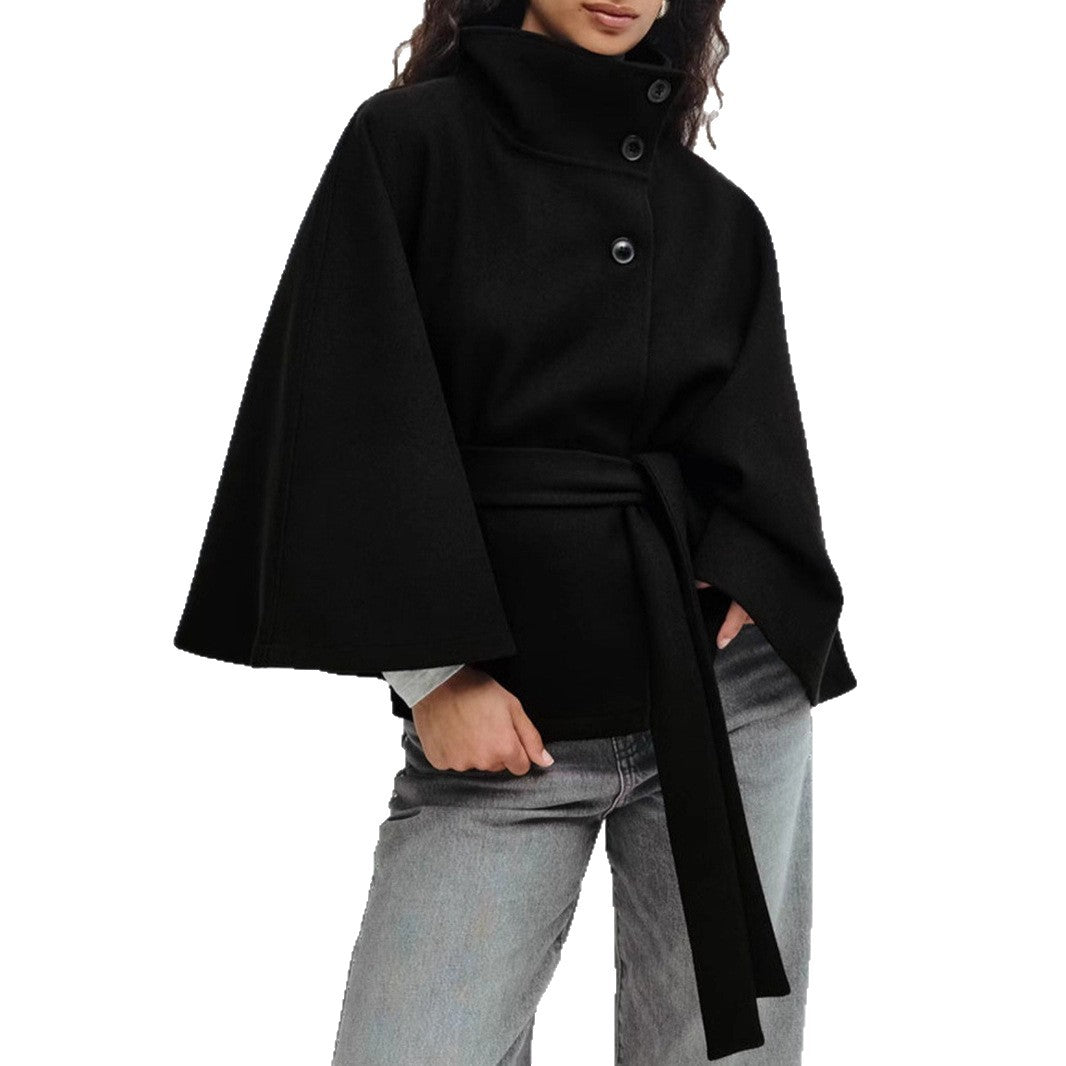 Damen Übergangsjacke Weiter Schnitt Elegante Taillierung Eveloria