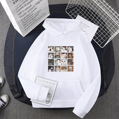 Damen Sweatshirt Tier-Motiv Eveloria
