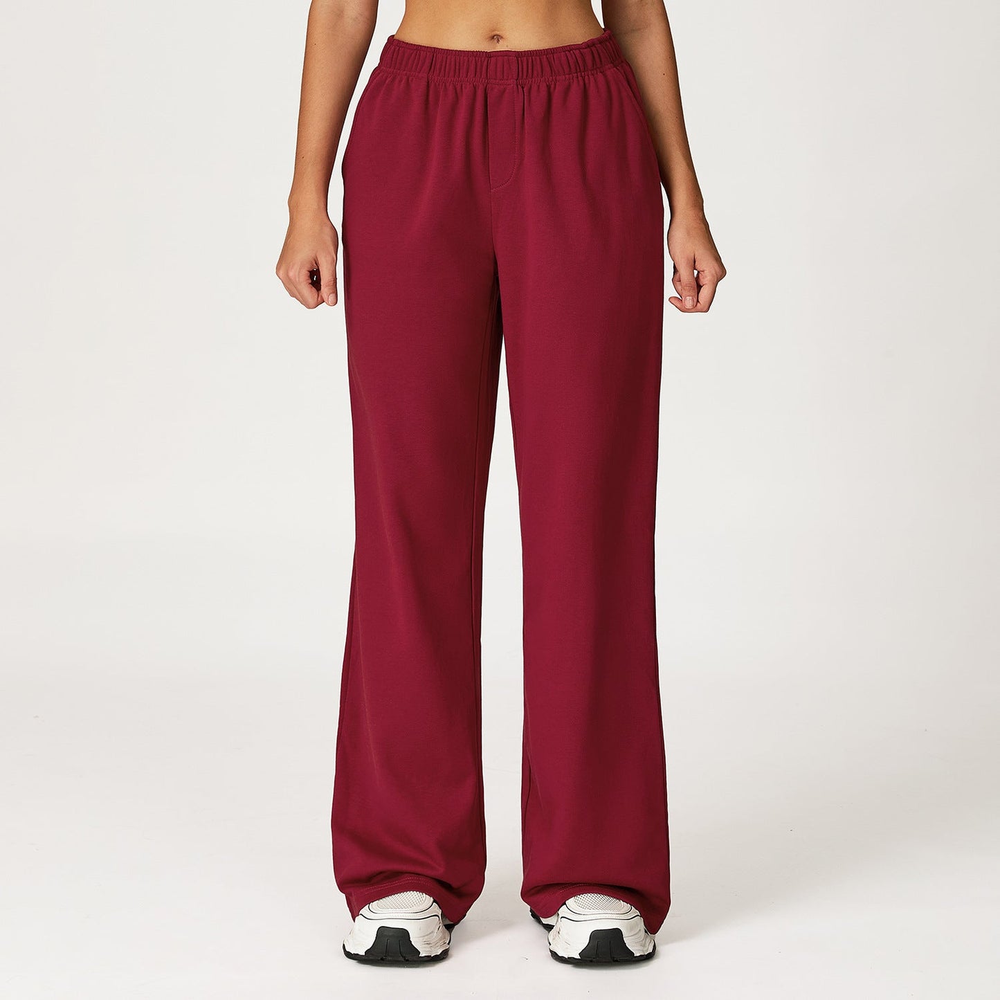 Damen Freizeithose Elastischer Bund Locker Passform Eveloria