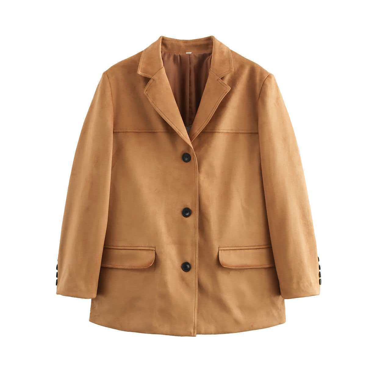 Damen Blazerjacke Modisch Eveloria
