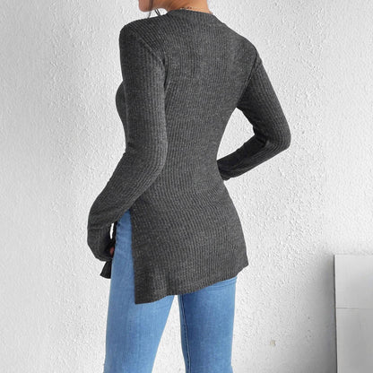 Damen Langarmshirt Eveloria Baumwolle
