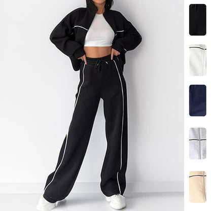 Damen Sportset Weiches Material Hohe Beininserts Eveloria - Eveloria