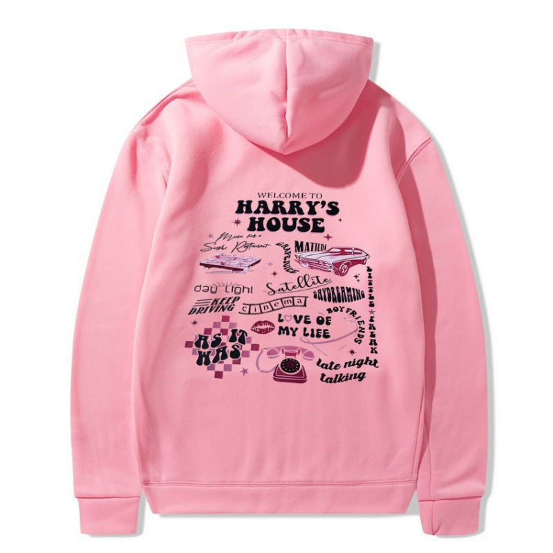 Damen Pullover Kapuze mit Grafikdesign Eveloria