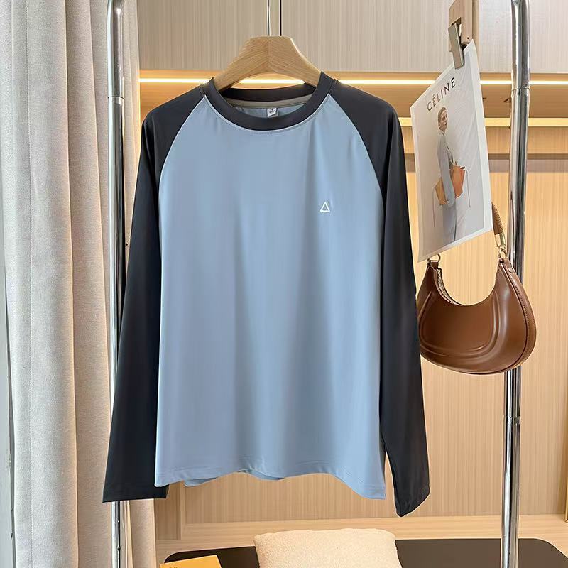 Damen Langarm-T-Shirt atmungsaktives Mesh Eveloria