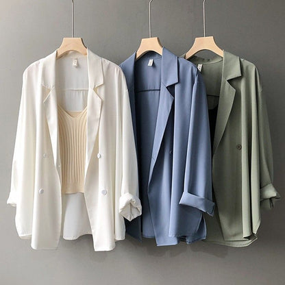 Damen Blazer-Set mit Shorts Modisch Eveloria