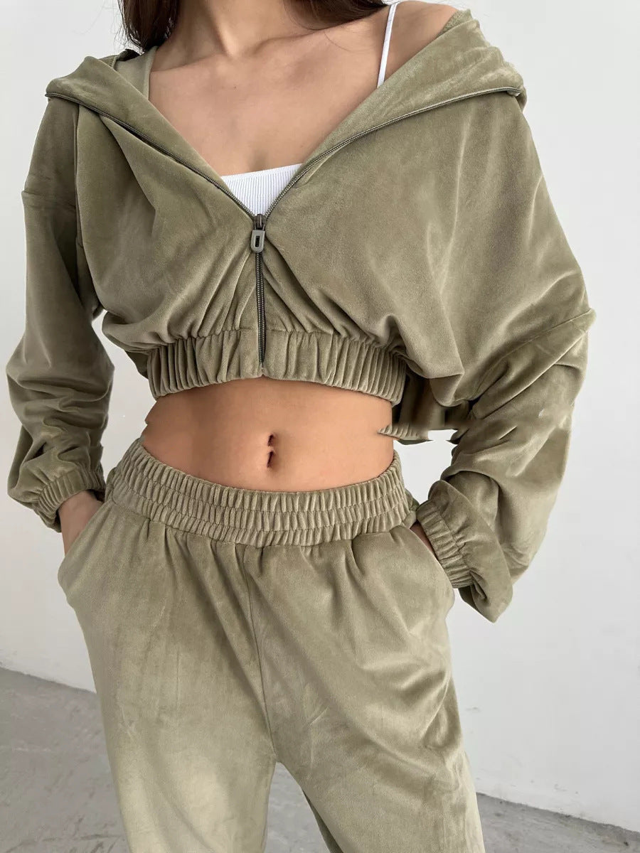 Damen Freizeitjacke Elastischer Bund Eveloria