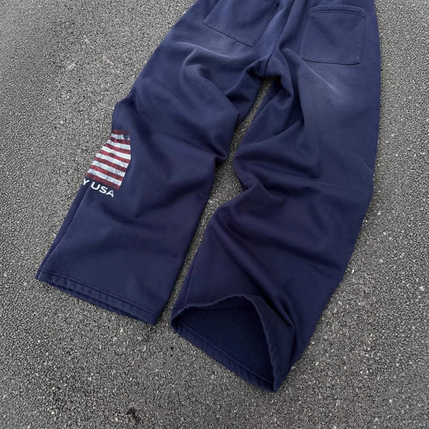 Damen Sweatpants Elastischer Bund Eingrifftaschen Eveloria