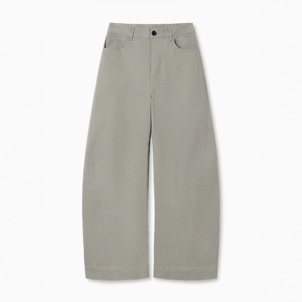 Damen High-Waist-Hose Weit Eveloria