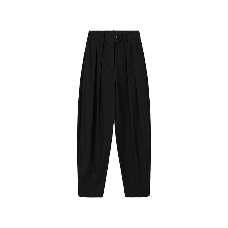 Damen Hochbundhose Weit Elegant Eveloria