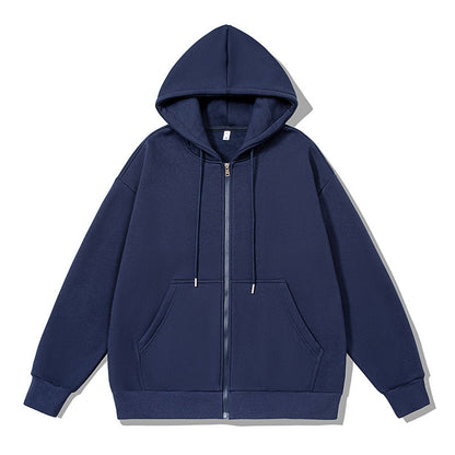 Damen Hoodie mit Taschen Weiches Innenfutter Grau Eveloria