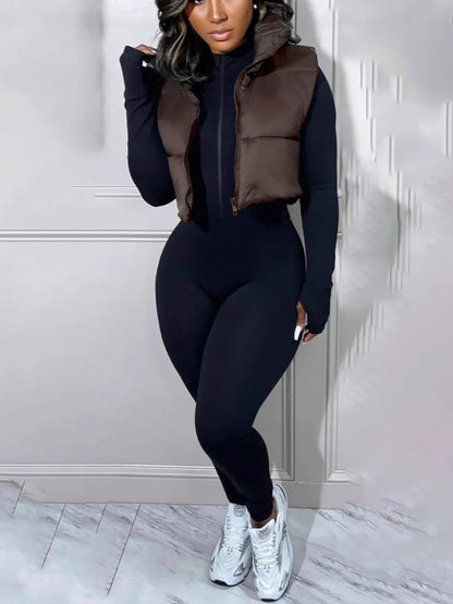 Damen Weste Leo-Design Eveloria