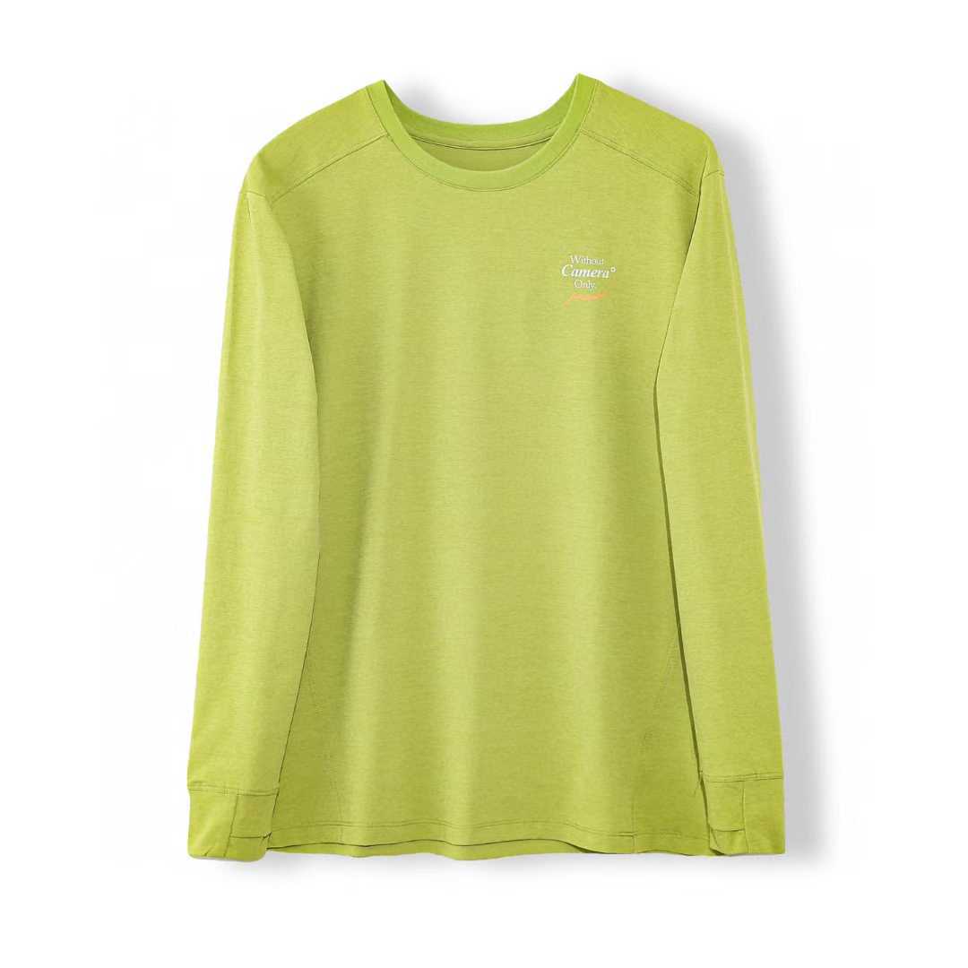 Damen Langarmshirt Sportlich atmungsaktives Mesh Eveloria