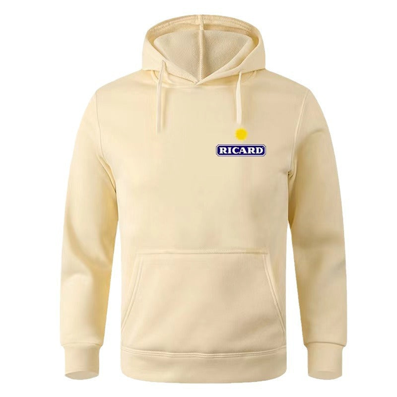 Damen Kapuzenpullover Hochwertige Baumwolle Lässiger Schnitt Grau