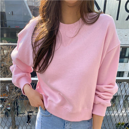 Damen Sweatshirt Voluminöse Ärmel Eveloria