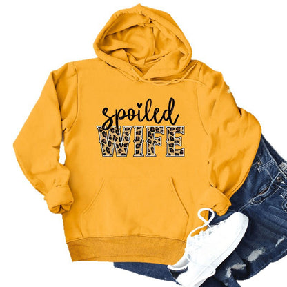 Damen Kapuzenpullover Eveloria Mit Schriftzug Elegantes Design