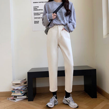 Damen Chino-Hose Hochtailliert Eveloria - Eveloria