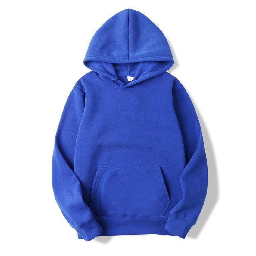 Damen Hoodie Weiches Innenfutter Kängurutasche Grau Eveloria
