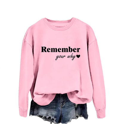 Damen Sweatshirt Lässig Motiv-Aufdruck Grau Eveloria