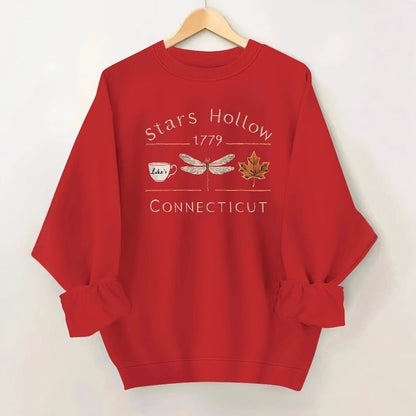 Damen Sweatshirt Stars Hollow Motiv Eveloria Grau - Eveloria