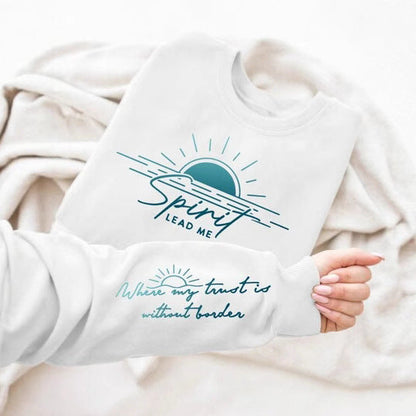 Damen Sweatshirt Weich Fließend mit Druck Eveloria