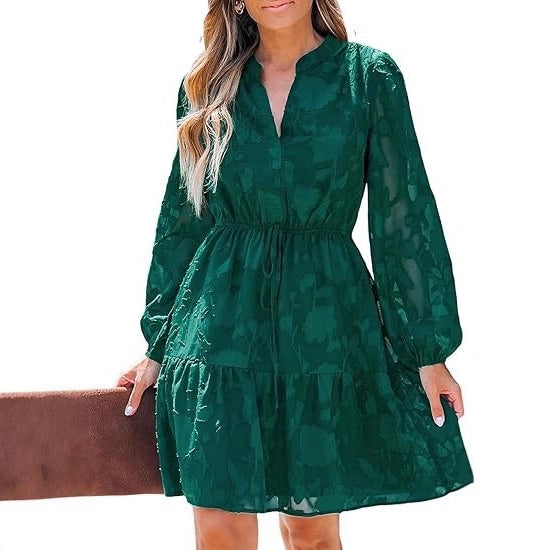 Damen Casual Kleid aus Baumwolle - Eveloria