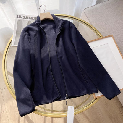 Damen Fleecejacke Hochkragen Eveloria