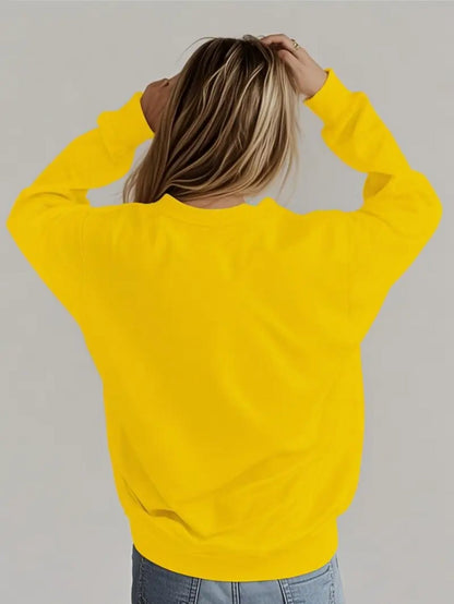 Damen Sweatshirt Weich Innenfutter Weinmotiv Eveloria