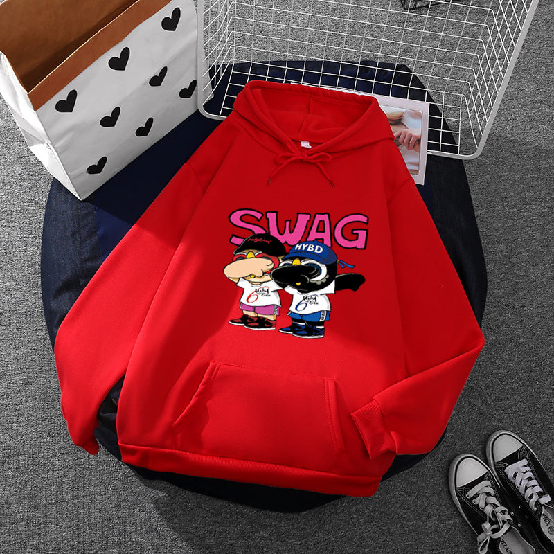 Damen Hoodie Lustiges Cartoon-Design Eveloria - Eveloria