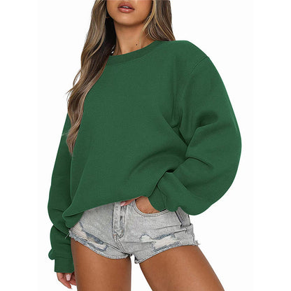 Damen Sweatshirt Lässiger Schnitt Voluminöse Ärmel Eveloria