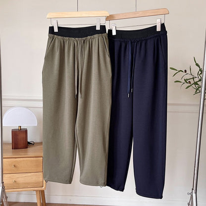 Damen Freizeithose Verstellbarer Bund Bequem Eveloria
