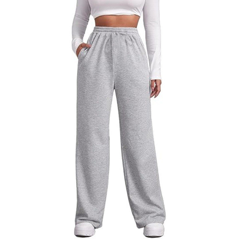 Damen Freizeithose Elastischer Bund Locker Passform Eveloria