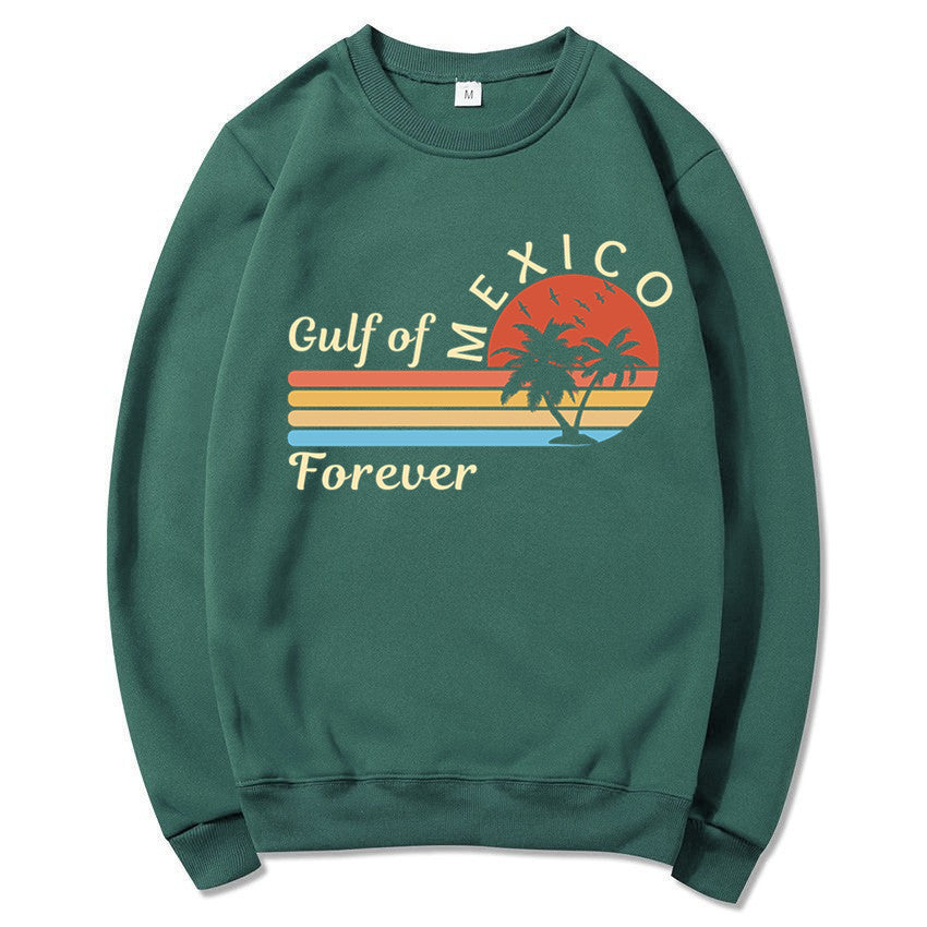 Damen Sweatshirt Tropisches Grafikdesign Modern Aufdruck