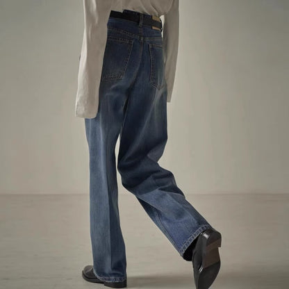 Damen Jeans Oberschenkelweite Eveloria