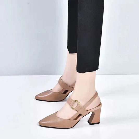 Eveloria Damen Orthopädische Sandalen mit Absatz - Eveloria