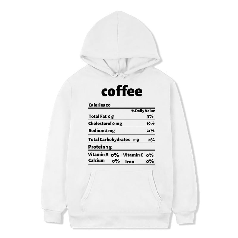 Damen Kapuzenpullover mit Nährwertdesign Eveloria