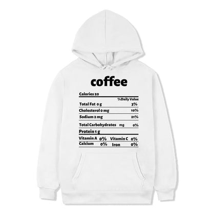 Damen Kapuzenpullover mit Nährwertdesign Eveloria