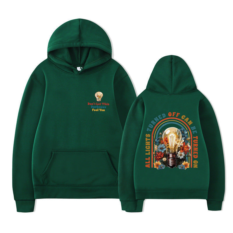 Damen Kapuzenpullover Bunt Entspannte Passform