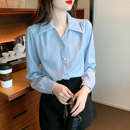 Eveloria Damen Bluse Klassisch Elegant Mit Ruffles Weiß