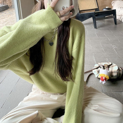 Damen Strickpullover Oversized Bequem Eveloria