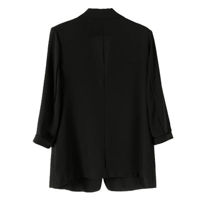 Damen Oversized-Jacke Längsärmelig Eveloria