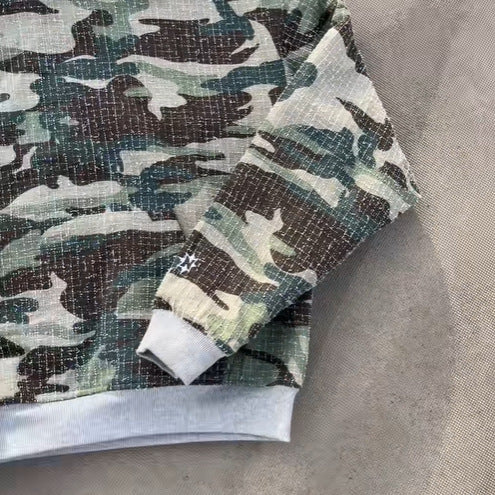 Damen Hoodie Camouflage Futter Eveloria