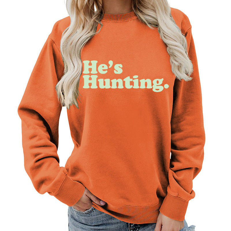 Damen Sweatshirt Lässiger Schnitt Moderner Schriftzug Grau Eveloria
