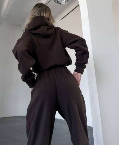 Damen Sweatsuit Kuschelig Eveloria