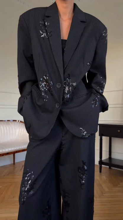 Damen Blazer-Set Eveloria Elegantes Design