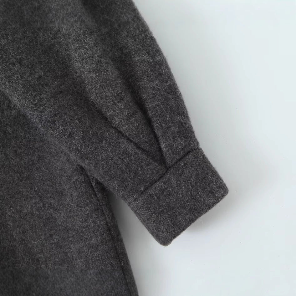 Damen Oversized Strickmantel Eveloria